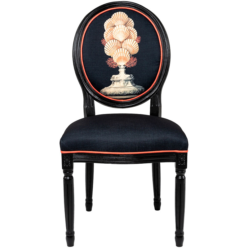 Seashell Still Life Stool 4 Стул Черный Бежевый Красный Seashell Still Life Stool 4 Стул Черный Бежевый Красный во Владивостоке | Loft Concept