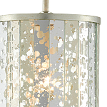 Подвесной светильник в форме цилиндра Speckled Mirror Plates варинант исполнения - 1 | Loft Concept во Владивостоке