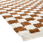 Ковер с шахматным принтом Chess Layout с эффектом шерсти варинант исполнения - 4 | Loft Concept во Владивостоке