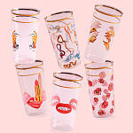 Стакан Seletti Tongue варинант исполнения - 2 | Loft Concept во Владивостоке