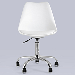 Офисный стул на металлическом основании EGGERY White варинант исполнения - 4 | Loft Concept во Владивостоке