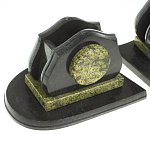 Настольный письменный набор из змеевика из 7-ми элементов Successful Leader варинант исполнения - 5 | Loft Concept во Владивостоке