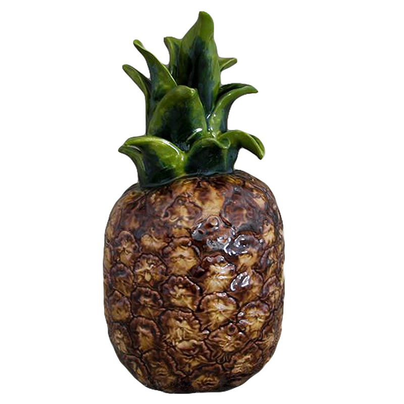 Статуэтка Porcelain Pineapple Коричневый Статуэтка Porcelain Pineapple Коричневый во Владивостоке | Loft Concept