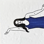 Плитка с узором Рыба пловчиха варинант исполнения - 3 | Loft Concept во Владивостоке