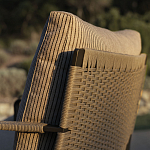 Дизайнерское уличное кресло на металлическом каркасе PHOENIX Armchair варинант исполнения - 9 | Loft Concept во Владивостоке