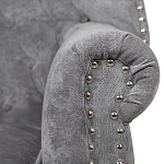 Кресло Charlie Armchair grey velour варинант исполнения - 5 | Loft Concept во Владивостоке