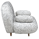 Диван с мягкой обивкой из ткани Michael Sofa варинант исполнения - 2 | Loft Concept во Владивостоке