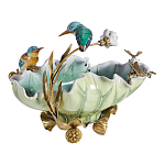 Чаша в виде листка лотоса с птицами Eden Garden варинант исполнения - 2 | Loft Concept во Владивостоке