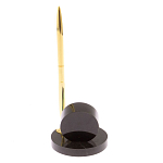 Часы настольные с ручкой из натурального камня Stone Clock варинант исполнения - 3 | Loft Concept во Владивостоке