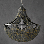 Люстра в форме колокола с декором из тонких железных нитей Jagged Pattern варинант исполнения - 5 | Loft Concept во Владивостоке