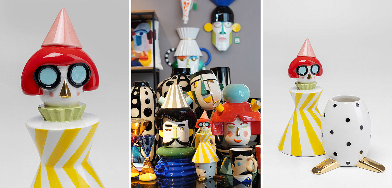 Ваза с крышкой Funny Doll Vase III Ваза с крышкой Funny Doll Vase III - Loft-Concept во Владивостоке