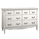 Комод белый из массива бука в стиле прованс White Provence варинант исполнения - 1 | Loft Concept во Владивостоке