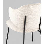 Стул Bellamy букле молочный варинант исполнения - 3 | Loft Concept во Владивостоке