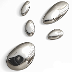 Абстрактная скульптура на стену в виде капли воды Water Outline варинант исполнения - 8 | Loft Concept во Владивостоке