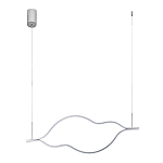 Подвесной светильник волнообразный изогнутый на двух тросах 123 см Spiral Lighting варинант исполнения - 2 | Loft Concept во Владивостоке