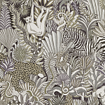 Ткань Jungle Animaux Camoufles Бежевый Велюр N 1147 варинант исполнения - 1 | Loft Concept во Владивостоке