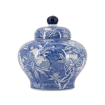 Ваза с крышкой в китайском стиле Гранатовое дерево Blooming Pomegranate варинант исполнения - 9 | Loft Concept во Владивостоке