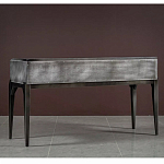 Консоль прямоугольная серая с 4-мя выдвижными ящиками Grany варинант исполнения - 1 | Loft Concept во Владивостоке