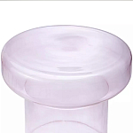 Кофейный столик стеклянный Elegant Lilac Glass Model варинант исполнения - 4 | Loft Concept во Владивостоке