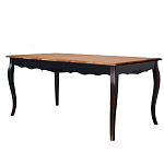 Стол обеденный прямоугольный из массива березы со столешницей из шпона ясеня Vintage варинант исполнения - 1 | Loft Concept во Владивостоке