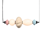 Подвесной светильник фигруный с керамическими элементами 18W LED Fragrant Light варинант исполнения - 2 | Loft Concept во Владивостоке