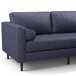 Мебельная ткань Шенилл синий цвет 138 см T4-33 варинант исполнения - 5 | Loft Concept во Владивостоке