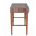 Стол письменный из массива бука с 2-мя ящиками серый Wenge Light варинант исполнения - 2 | Loft Concept во Владивостоке