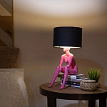 Настольная лампа TERRAMI с абажуром варинант исполнения - 11 | Loft Concept во Владивостоке