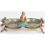 Блюдо двойное из фарфора Crogy варинант исполнения - 4 | Loft Concept во Владивостоке