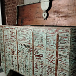 Большой Индийский сундук Бирюзовый цвет Loft-Concept  варинант исполнения - 2 | Loft Concept во Владивостоке