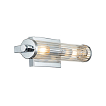 Бра горизонтальное с рифленым стеклянным плафоном Kichler варинант исполнения - 5 | Loft Concept во Владивостоке