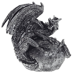 Декоративная статуэтка Дракон Silver Dragon Statuette варинант исполнения - 1 | Loft Concept во Владивостоке