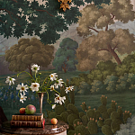 Обои ручная роспись Hill Country Scenic Special Colourway on scenic paper варинант исполнения - 3 | Loft Concept во Владивостоке