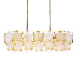 Люстра овальная с цветочными мотивами Light Floral Glow варинант исполнения - 2 | Loft Concept во Владивостоке