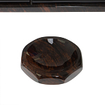 Настольный письменный набор с часами из природного камня обсидиана  Gift for Manager варинант исполнения - 6 | Loft Concept во Владивостоке