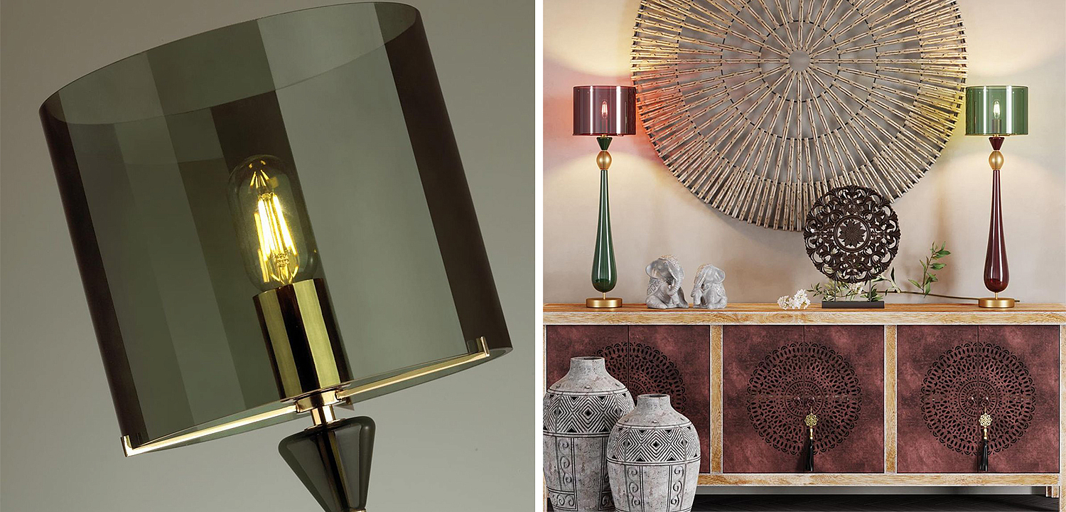 Настольная лампа Roser Green Table Lamp Настольная лампа Roser Green Table Lamp - Loft-Concept во Владивостоке
