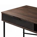 Стол рабочий в стиле лофт с ящиком и нишей для хранения Urban Style Space 2 варинант исполнения - 3 | Loft Concept во Владивостоке