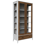 Витрина из массива бука двухдверная Tasteful Furniture варинант исполнения - 1 | Loft Concept во Владивостоке