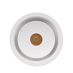 Встраиваемый спот светодиодный белого цвета круглой формы из металла Pure Circle  варинант исполнения - 2 | Loft Concept во Владивостоке