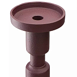 Подсвечник фигурный сливовый Bright Accent 35 см варинант исполнения - 2 | Loft Concept во Владивостоке