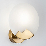 Бра с плафоном из камня в форме диска Ricci Stone Wall Lamp варинант исполнения - 2 | Loft Concept во Владивостоке