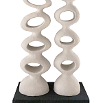 Белые тотемы природной формы Большой напольный Арт-объект Vega   варинант исполнения - 2 | Loft Concept во Владивостоке