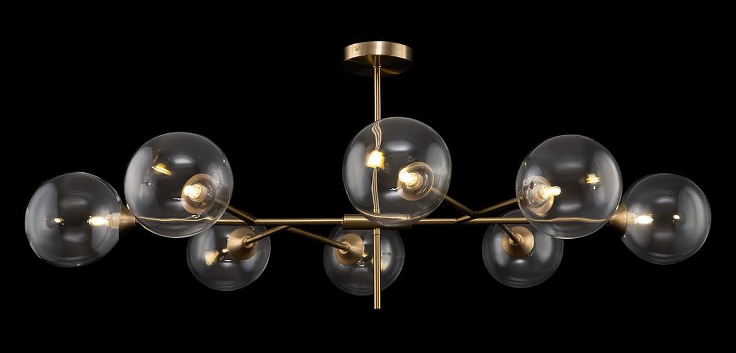 Потолочная люстра Gallotti & Radice Leaf Bronze 8 Потолочная люстра Gallotti & Radice Leaf Bronze 8 - Loft-Concept во Владивостоке