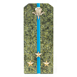 Сувенир Погон Старший Лейтенант ВДВ из натурального камня змеевик Souvenir Epaulets варинант исполнения - 1 | Loft Concept во Владивостоке