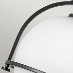 Потолочный светильник с плафоном в форме белого матового шара Hinkley варинант исполнения - 5 | Loft Concept во Владивостоке