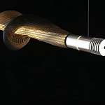 Люстра подвесная линейная Adilin Сhromium варинант исполнения - 5 | Loft Concept во Владивостоке