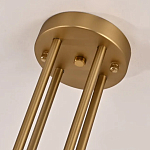 Люстра CANELLE Round Chandelier 8 Modern Brass варинант исполнения - 3 | Loft Concept во Владивостоке