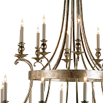 Люстра большая двухъярусная на 30 ламп Grand Chandelier варинант исполнения - 1 | Loft Concept во Владивостоке