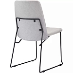 Стул мягкий светло-серый Chair Gray Runners варинант исполнения - 3 | Loft Concept во Владивостоке
