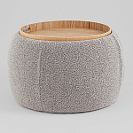 Пуф-трансформер Люкке с крышкой серый варинант исполнения - 3 | Loft Concept во Владивостоке